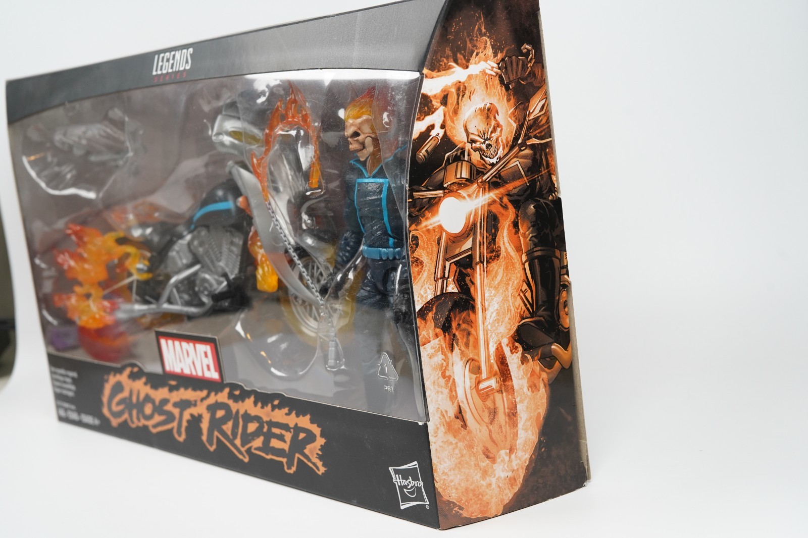 Marvel Legends Ghost Rider Johnny Blaze w/ Motorcycle MIB Hasbro