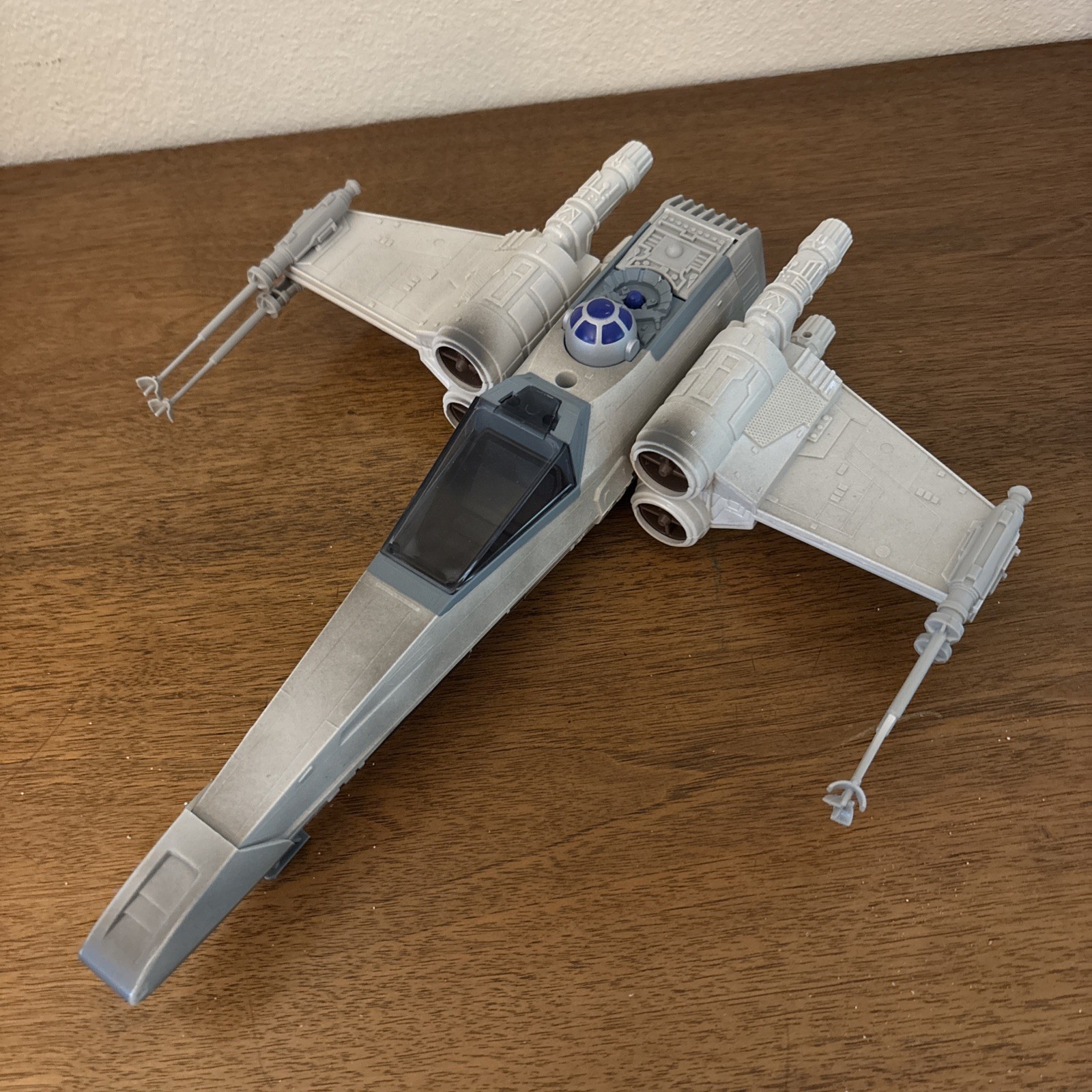 1995 Star Wars X-Wing Fighter Tonka Kenner POTF 4 Cannons Tested Working