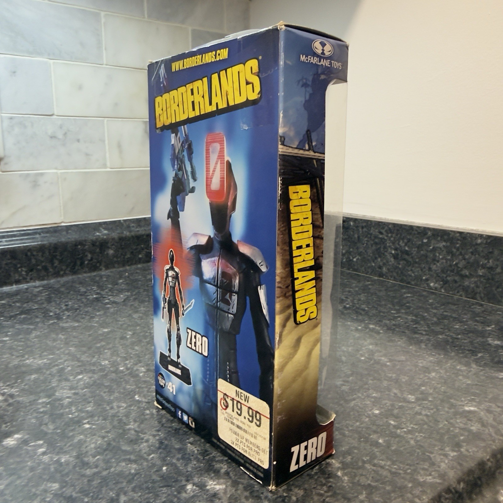 MCFARLANE Borderlands Zero Figure Gold Key Edition NEW SEALED AUTHENTIC COMPLETE
