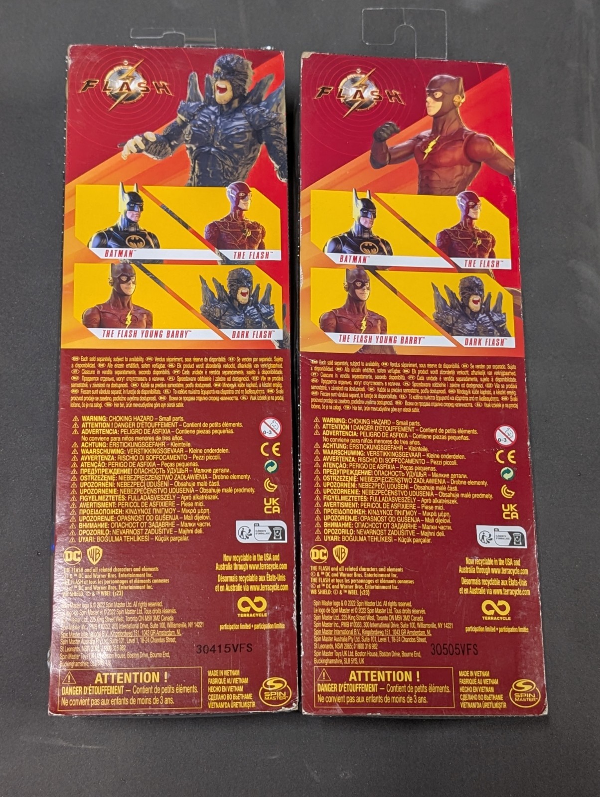 DC Comic Dark Flash & The Flash Young Barry 12&Prime; Action Figure 2022 1st Edition