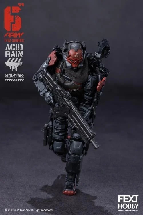 🇺🇸 Acid Rain World: Novark Valerius FXH-AR-005 1/12 Scale Action Figure
