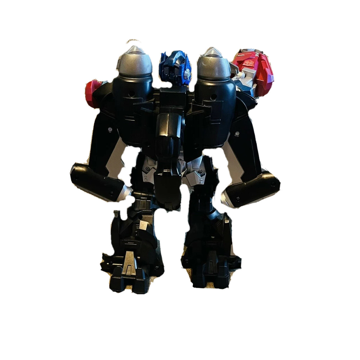 RARE Transformers Mega Power Bots OPTIMUS PRIME Hasbro 12&Prime; Lights Talking Moves