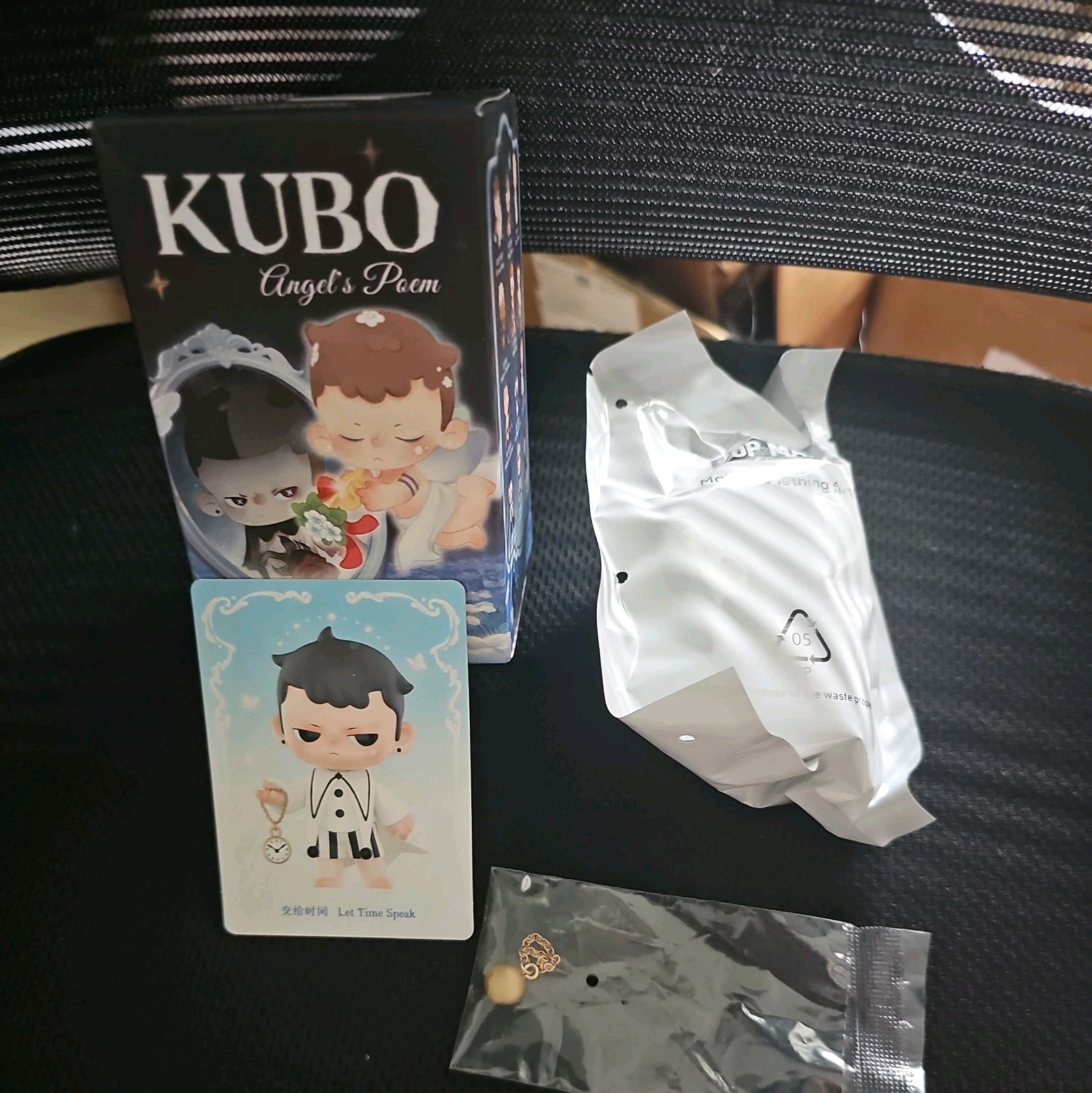 KUBO Angel&rsquo;s Poem Series Blind Box Figures Toy Confirmed-LET TIME SPEAK