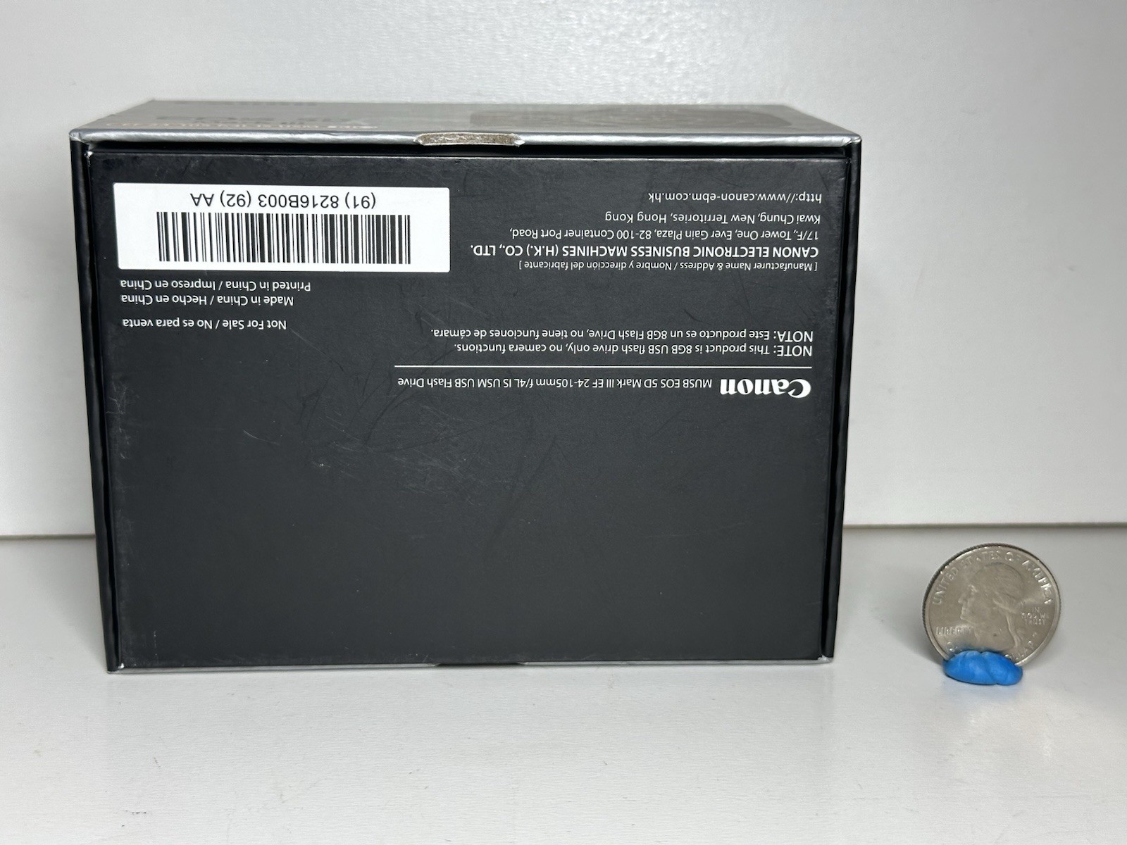 Canon Miniature Camera EOS 5D Mark III EF24-105mm F4L IS USM 8GB USB Flash Drive
