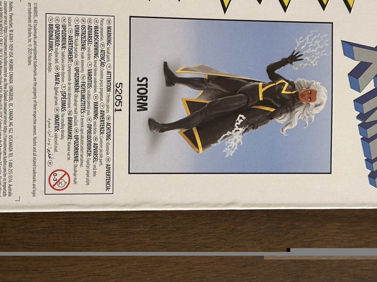 Marvel Legends Storm Retro Action Figure Black Costume Target Exclusive Hasbro