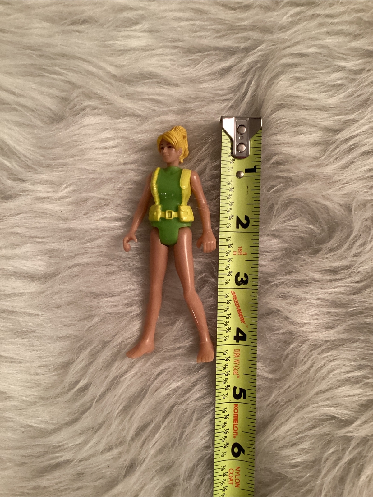 Kid Connection Shark Exploration Blonde Woman Swimsuit Green Yellow Figure