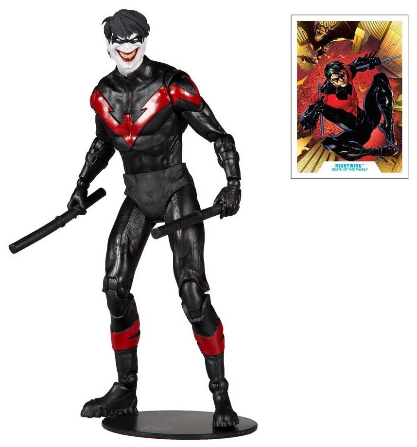 McFarlane DC Multiverse Nightwing Joker Death Of The Family 7 Inch Action Figure