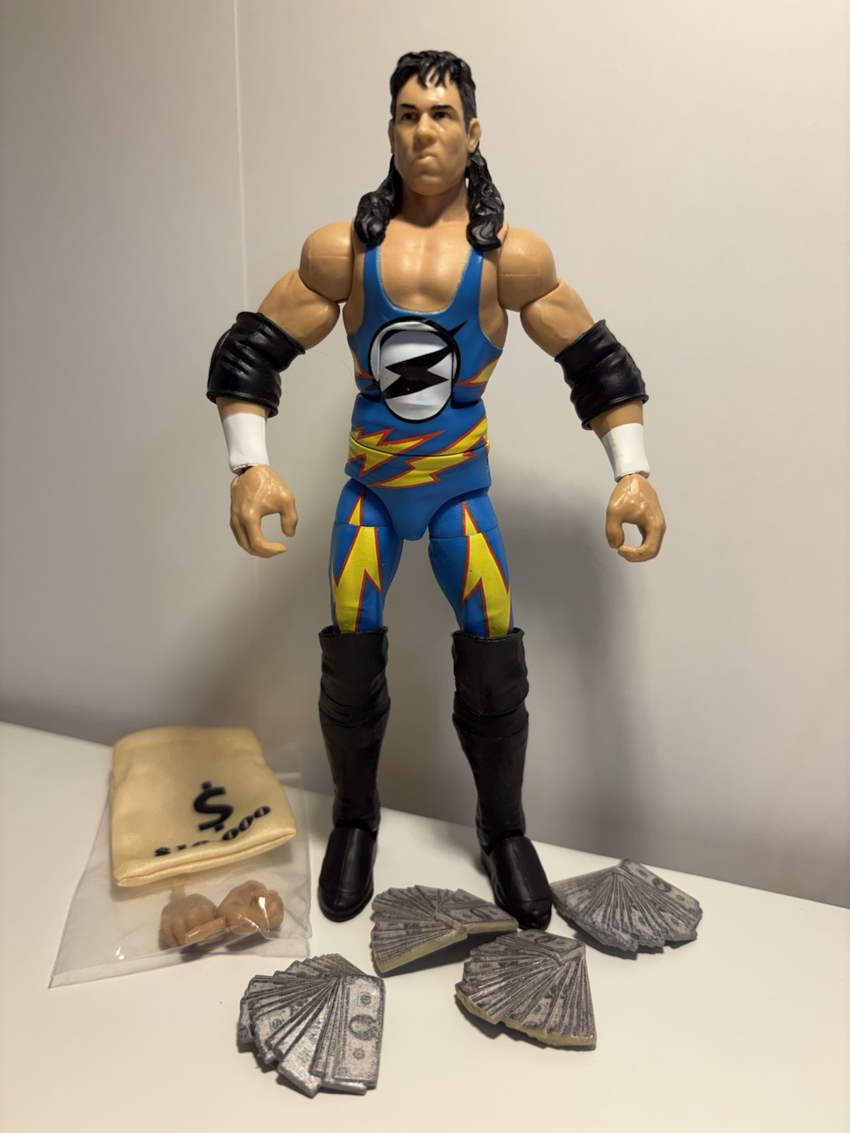 WWE Action Figure Monday Night Raw Elite Mattel 1-2-3 Kid Action Figure