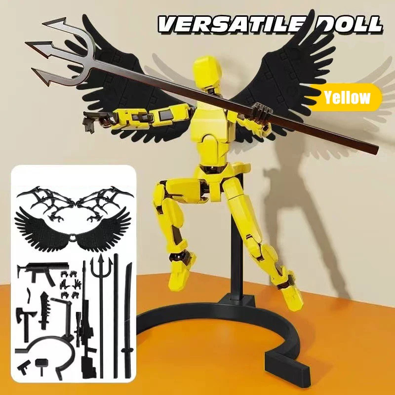 Dummy 13 Multi-Jointed Movable Shapeshift Robot 3D Printed Mannequin Action Figu