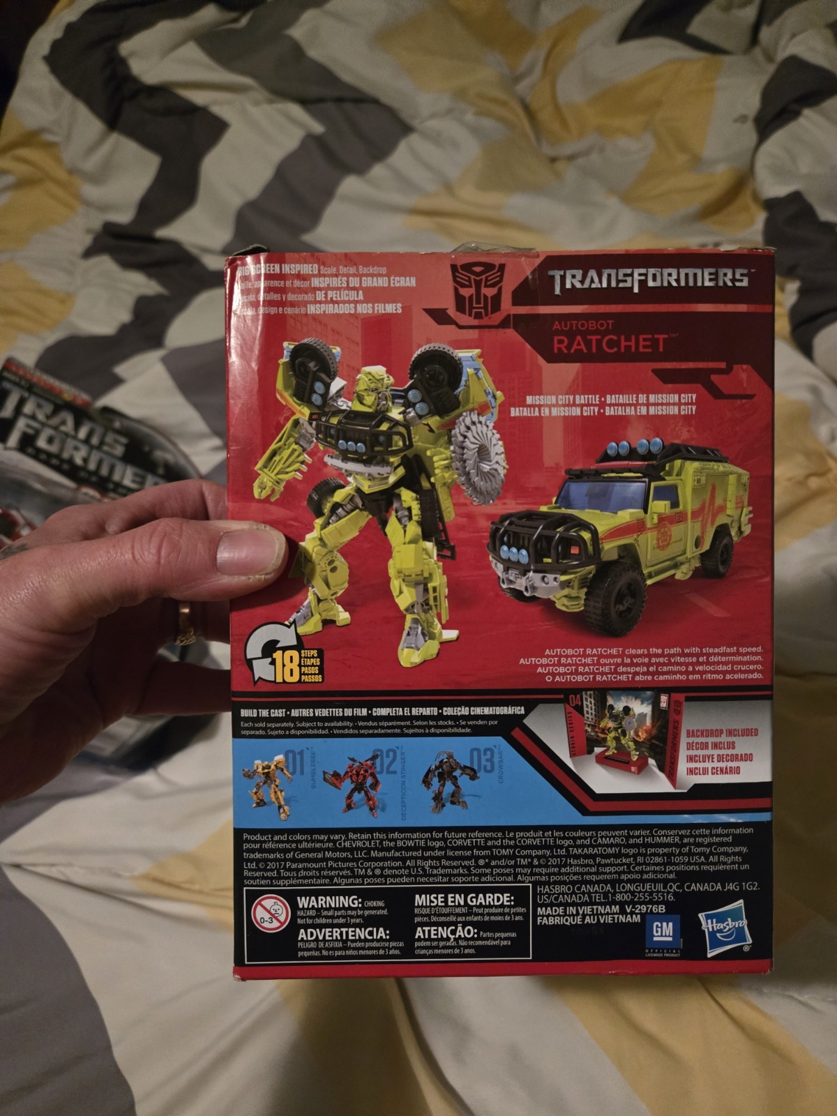 Sealed Transformers Studio Series 04 Deluxe Class Autobot Ratchet action Figure