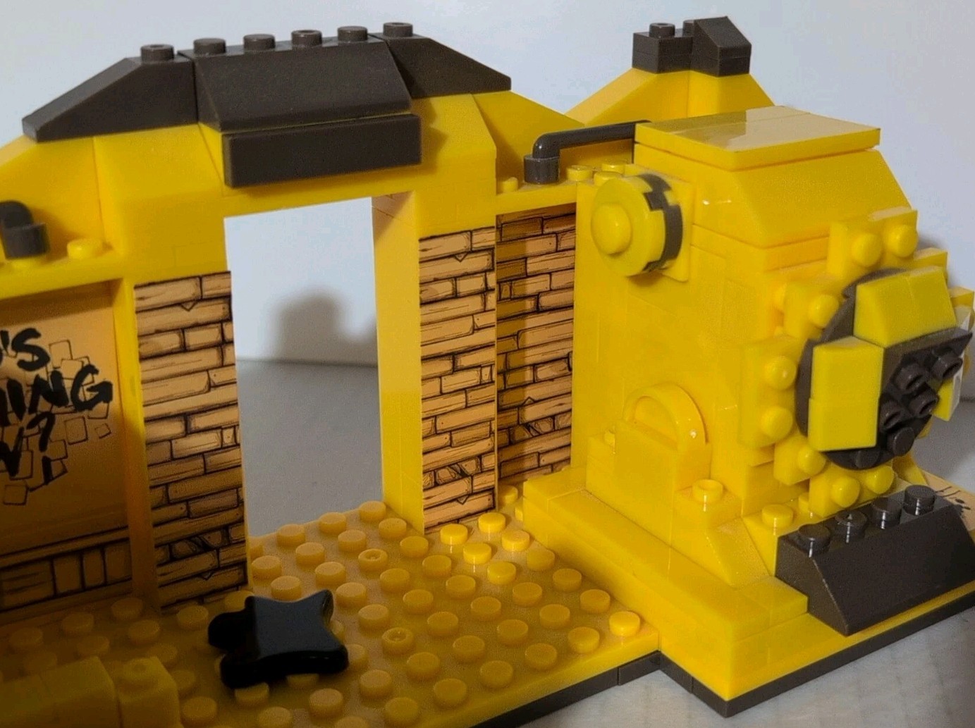 Basic Fun Bendy and The Ink Machine Room Buildable Scene Set 16721 – Incomplete
