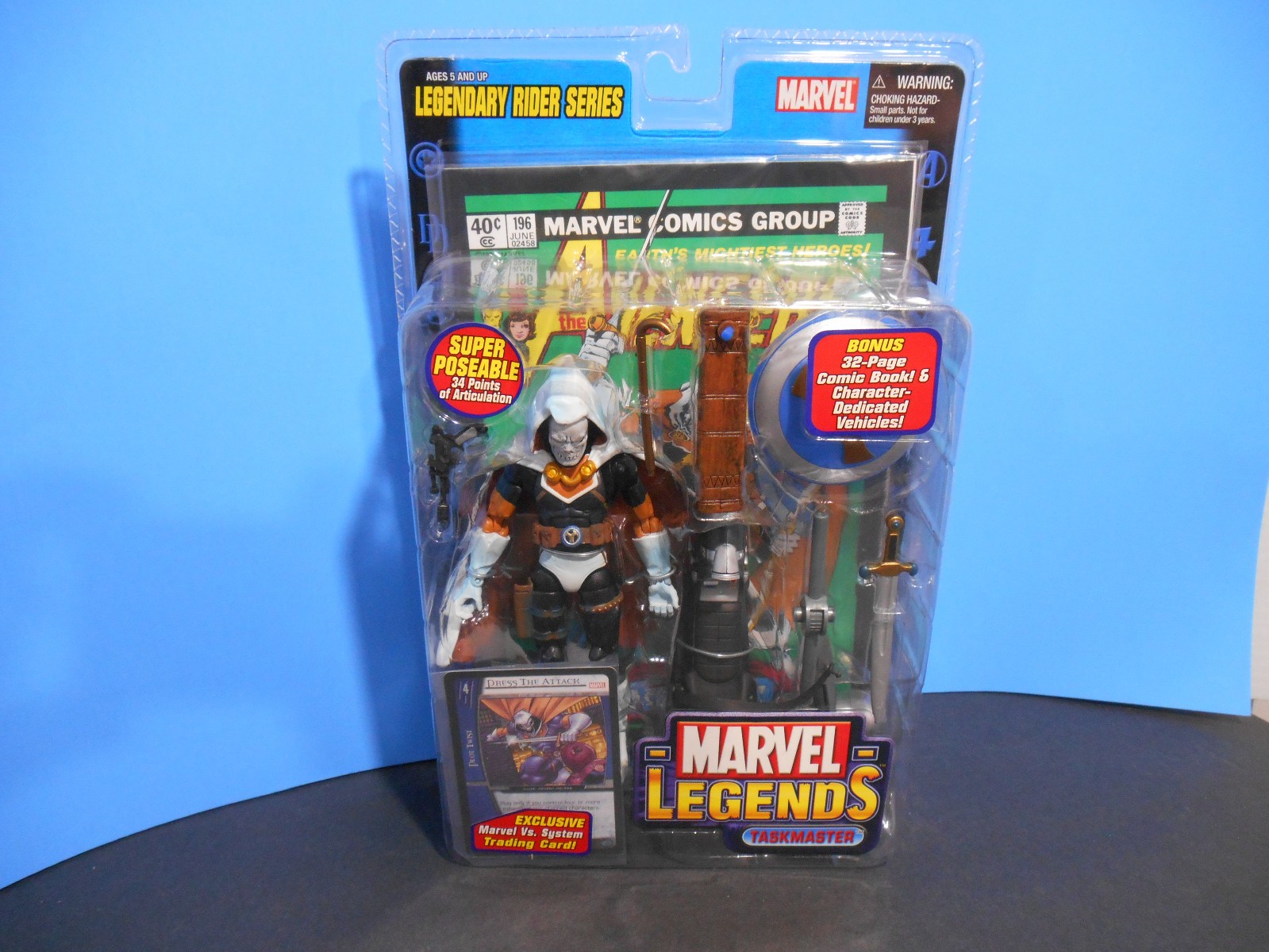 Taskmaster Toy biz Marvel Legends Legendary Riders Series Sealed 2005