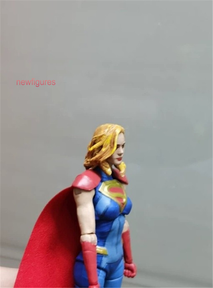 1/18 Captain Brie Larson Head Sculpt Model For 3.75&Prime; Female Figure Body