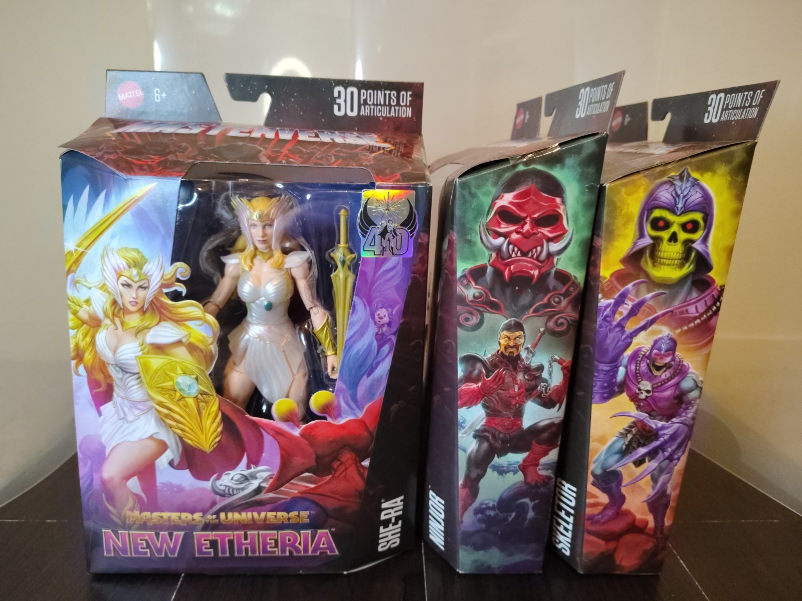 COMPLETE SET ~ NEW / SEALED ~ 3 MOTU Masterverse Wave17 ~ She-Ra, Terror, Ninjor