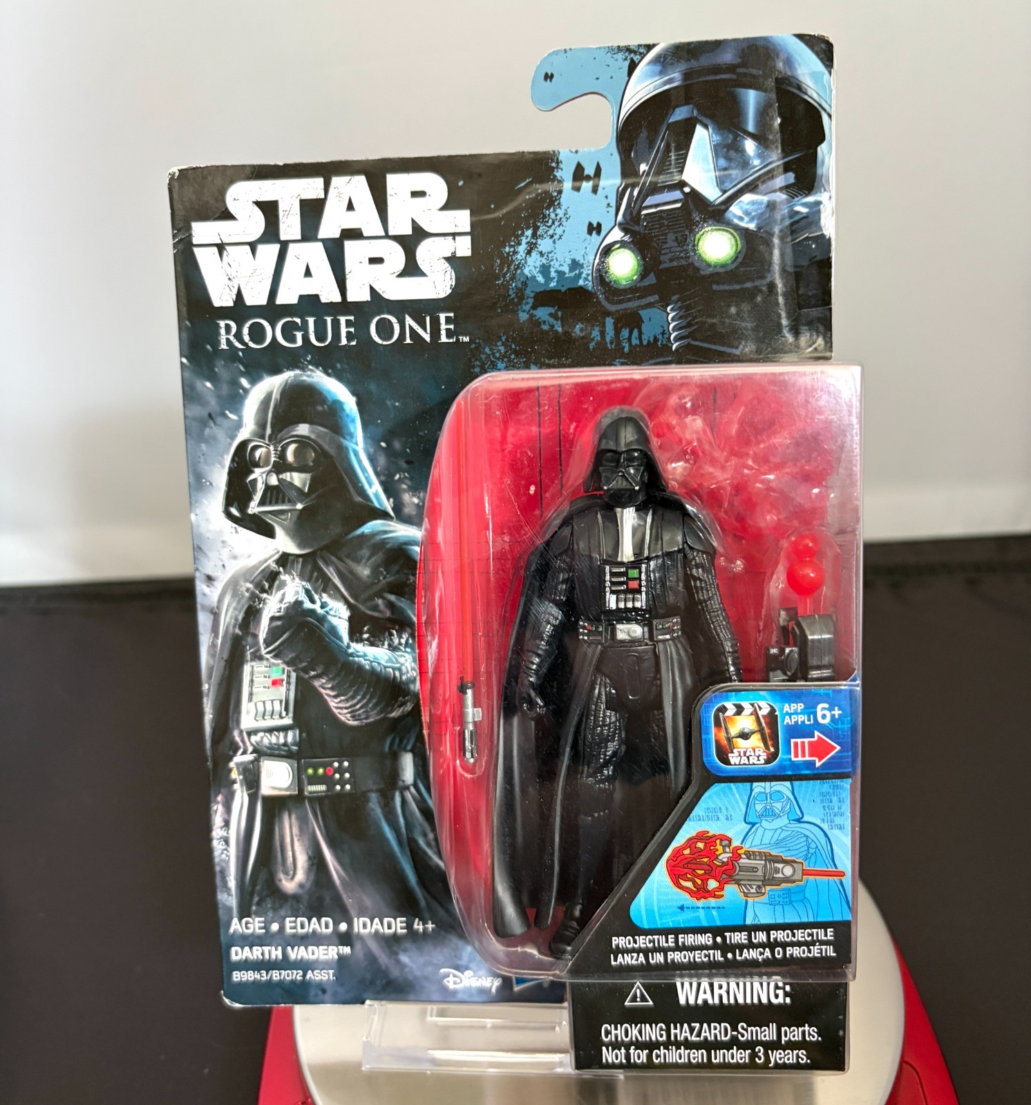 Sealed Star Wars Rogue One Darth Vader 3.75-4&Prime; Action Figure Disney Hasbro 2016