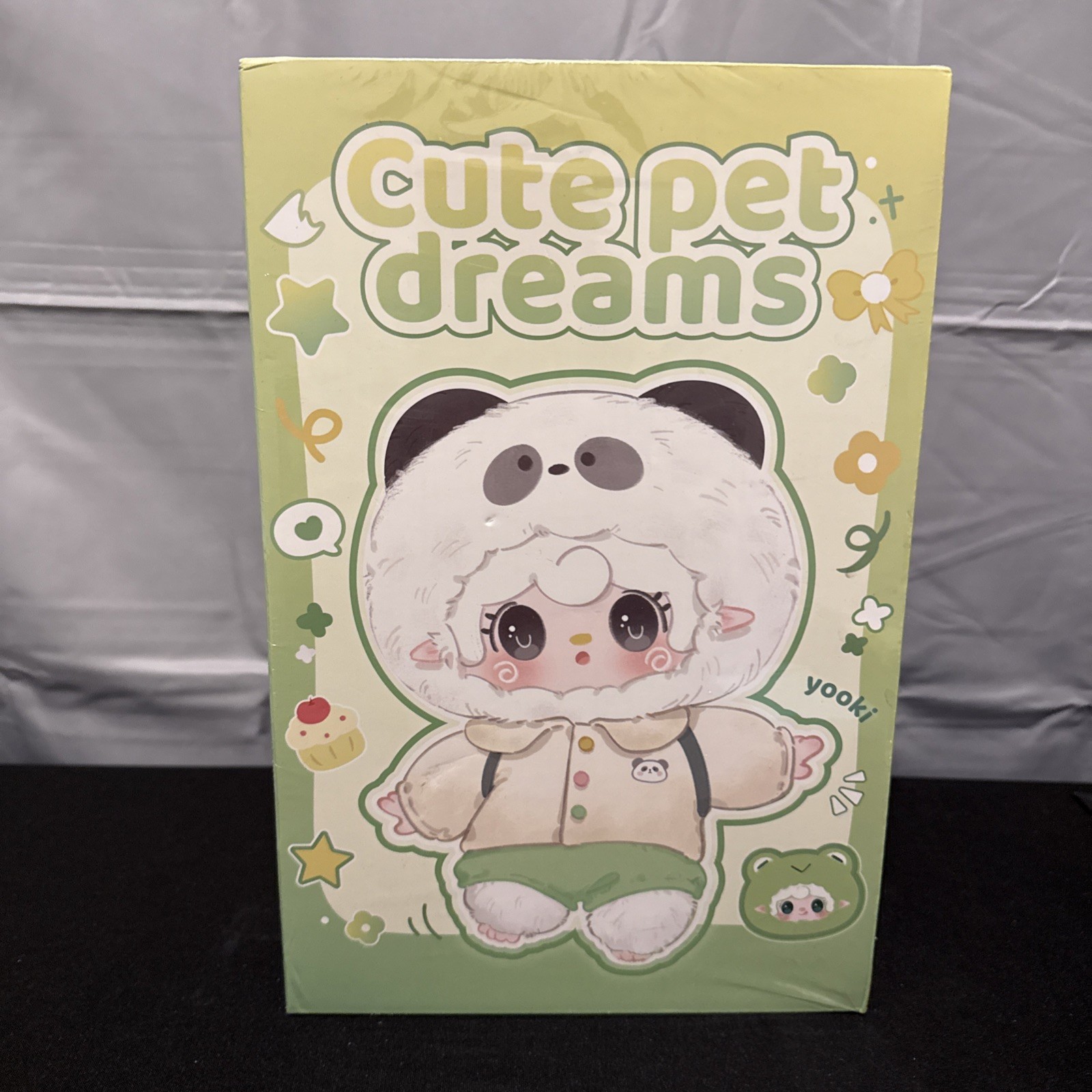 100% AUTHENTIC BLIND BOX 400% Yooki Cute Pet Dreams Yalli Studio – SEALED J436