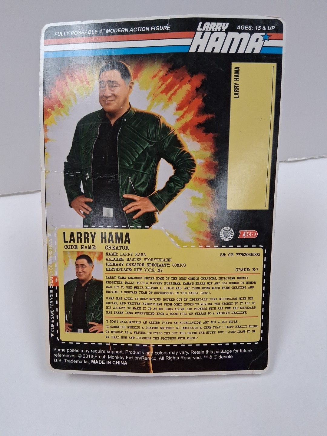 Fresh Monkey Fiction Eagle Force Larry Hama