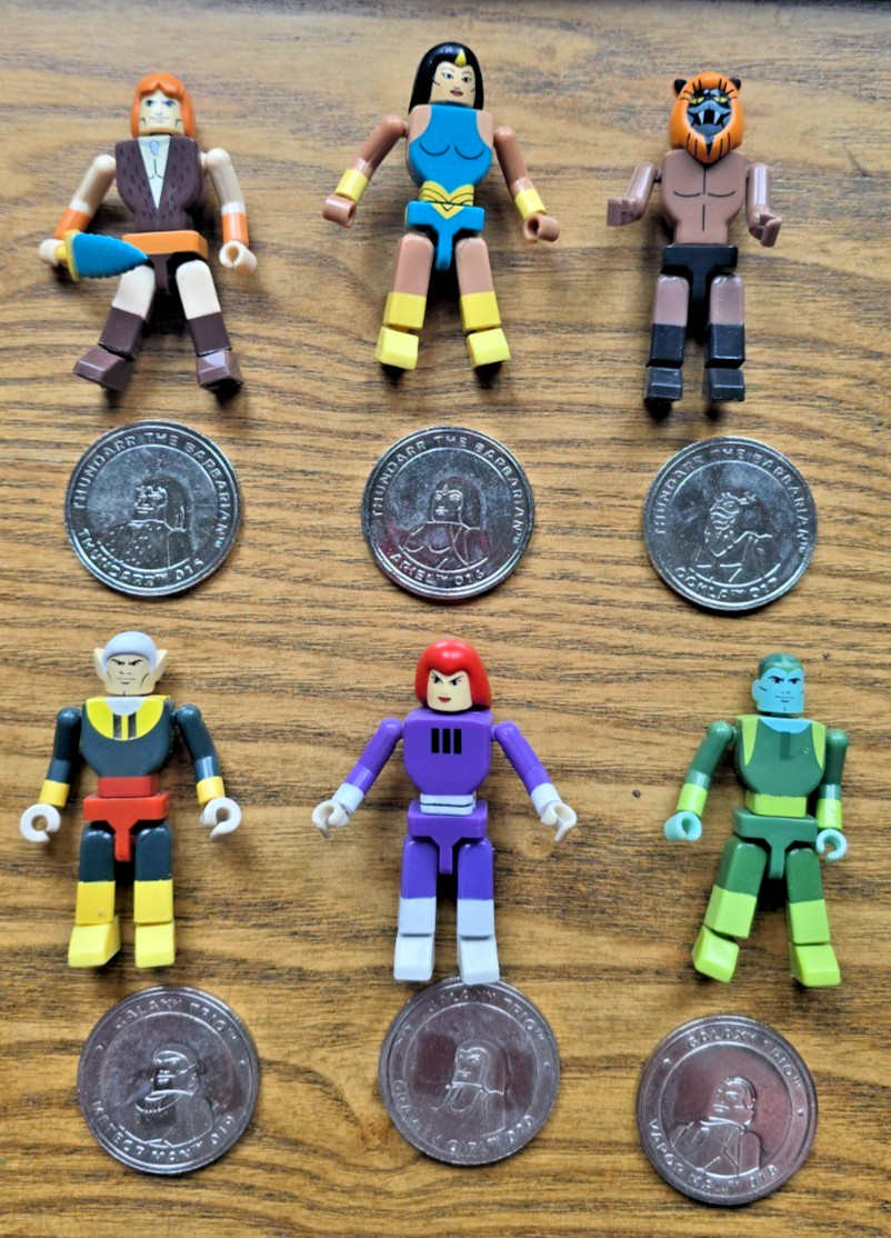 Hanna-Barbera I-Men Adv Superstars Thundarr & Galaxy Trio – COMPLETE
