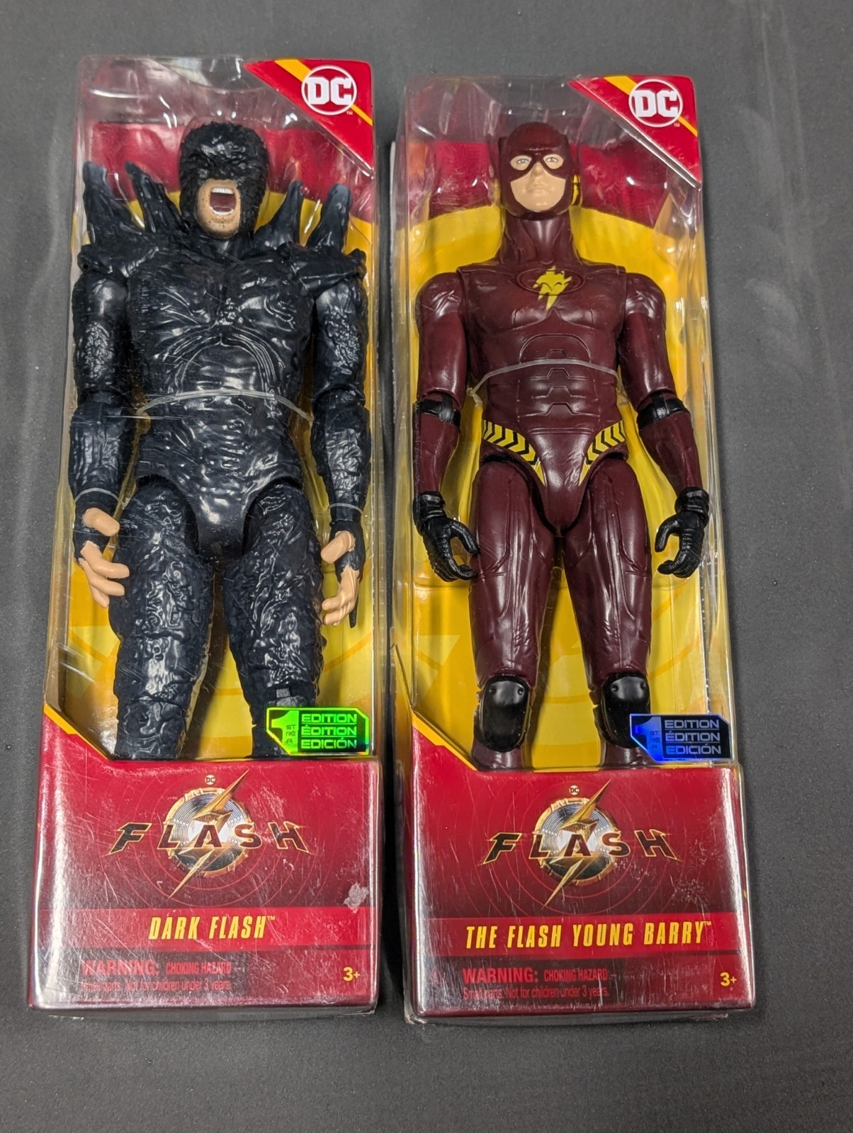 DC Comic Dark Flash & The Flash Young Barry 12&Prime; Action Figure 2022 1st Edition