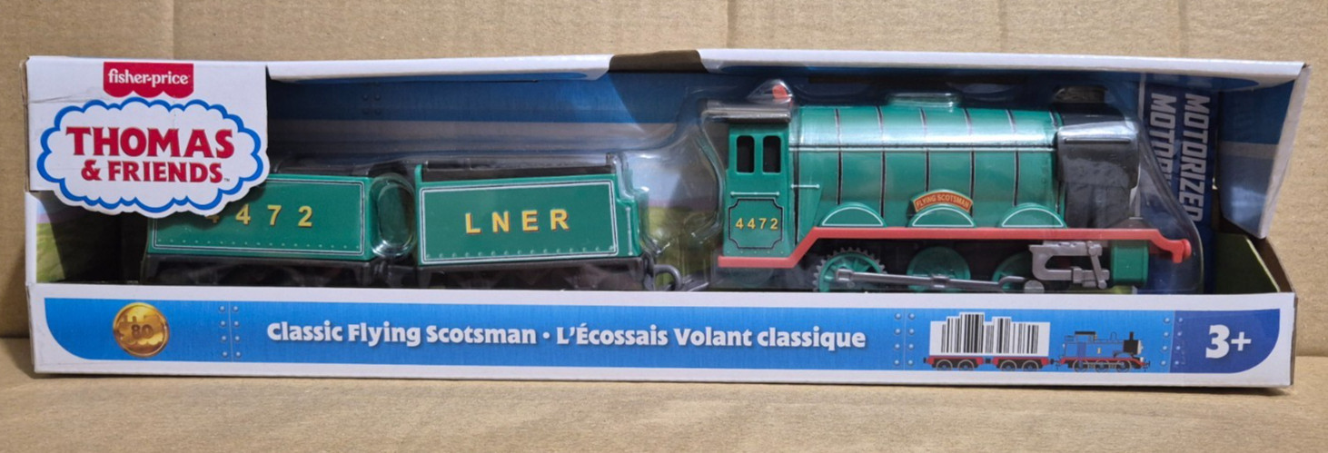 Thomas & Friends Motorized Engine Classic Flying Scotsman 80th Anniversary JFV75