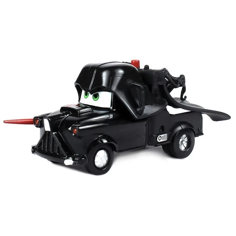 Pixar Cars Lightning McQueen Black Teeth 1:55 Diecast Metal Alloy Toy Car Gift