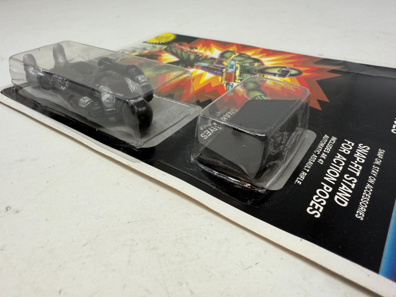 GI JOE 1998 Funskool India Nilco Snake Eyes SEALED NEW Action Figure