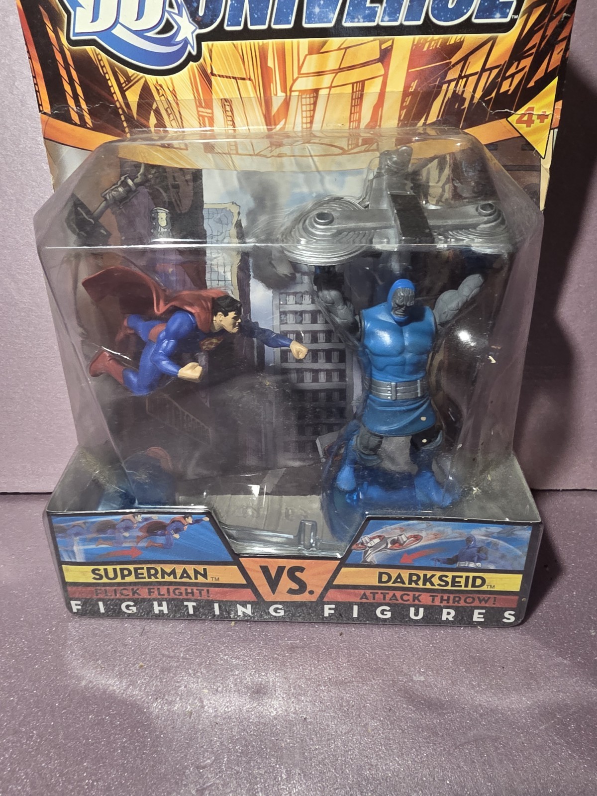 DC Universe Fighting Figures Superman Vs. Darkseid