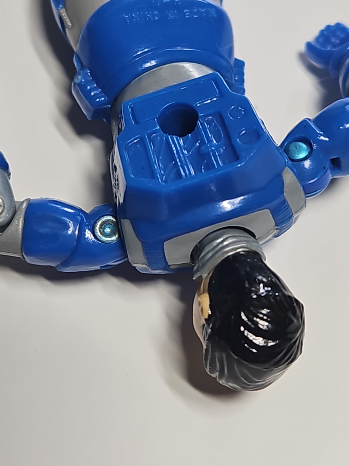 GI Joe 1994 « Gears » Power Fighter Driver Action figure Helmet Read Description