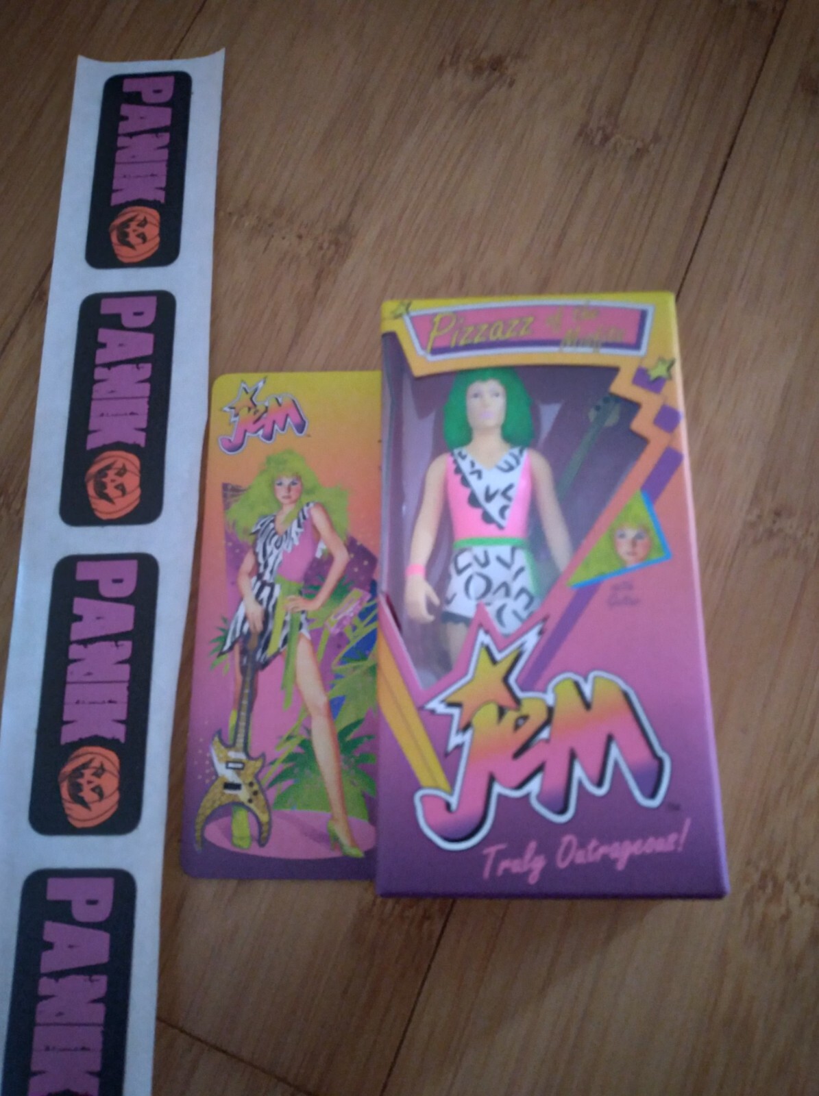 Super7 Reaction Figures Jem & the Holograms Misfits Pizzazz Retro Box 2022 SDCC