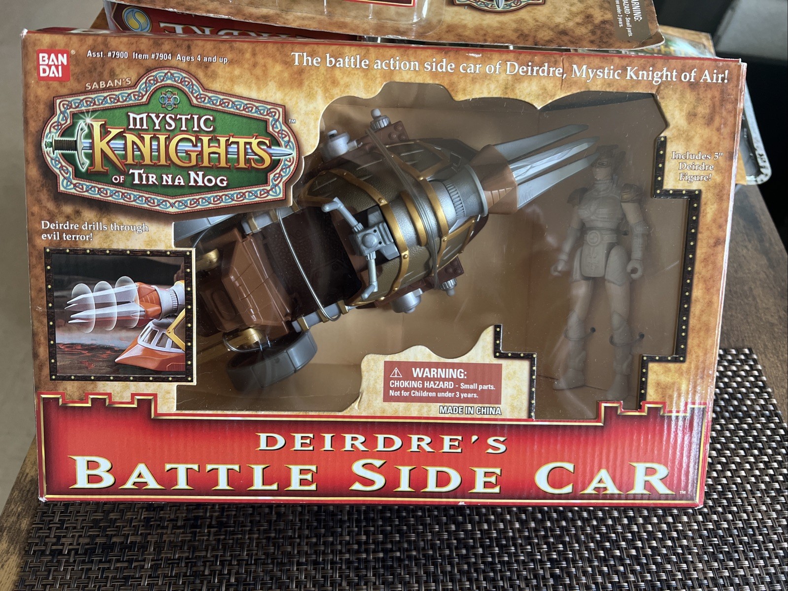 Bandai 1998 Mystic Knights Deirdre’s Battle Side Car Figure NIB Sealed NEW