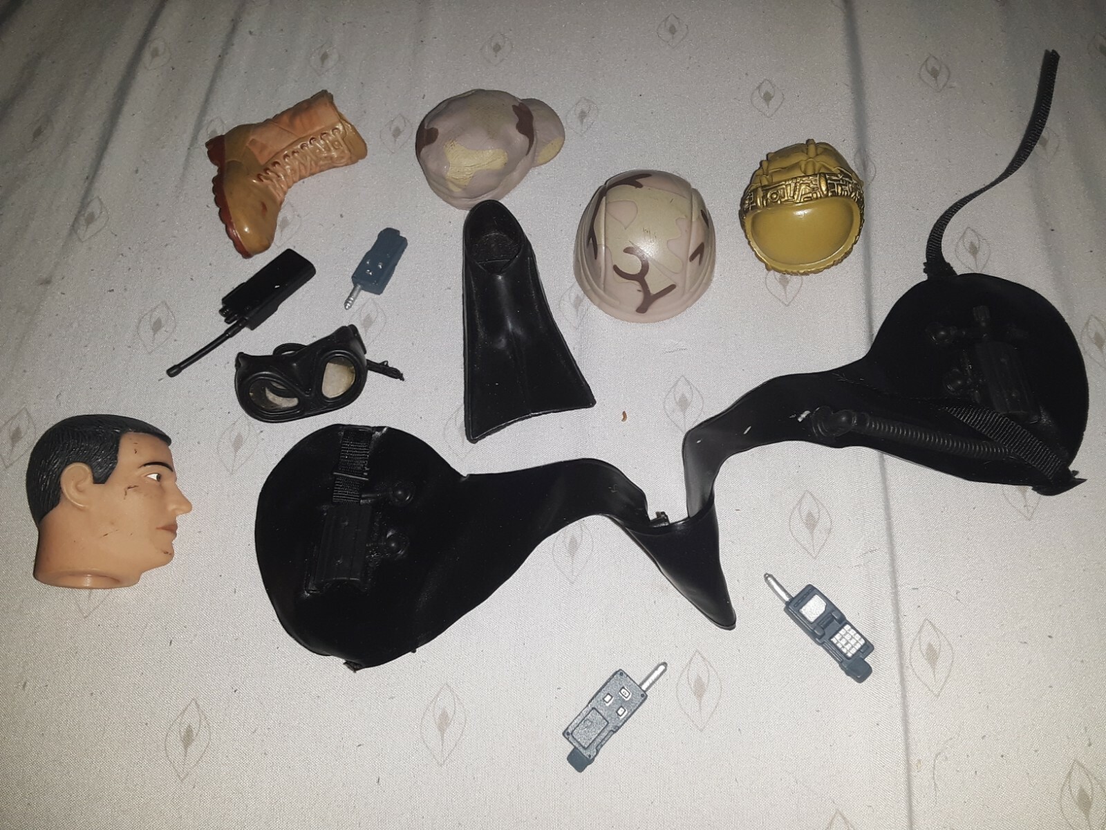 Lot of 12 rare G.I. Joe 12 Inch Accessories lot + hats gear boots vintage,bin88
