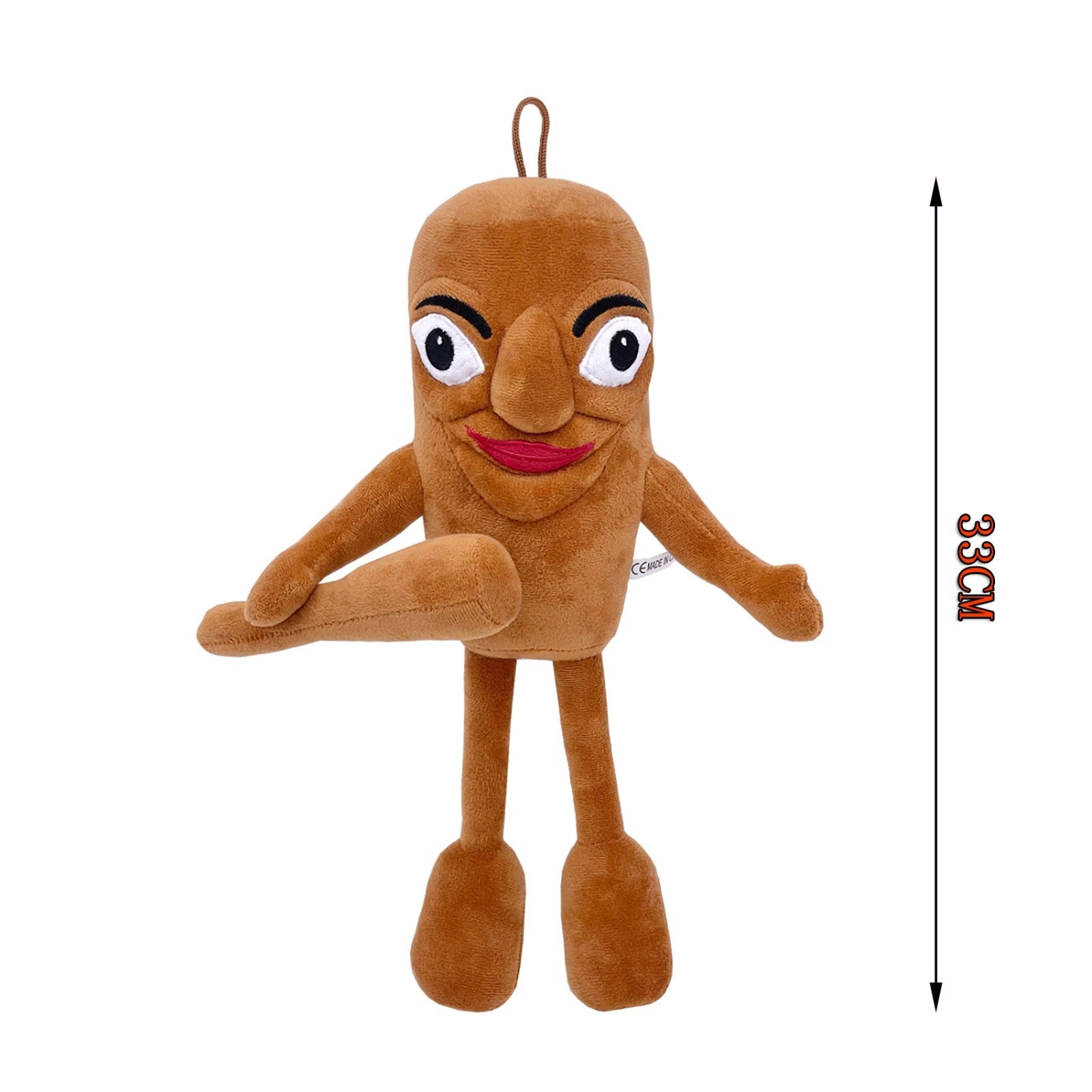 Tung Tung Sahur Italian Brainrot Plush Doll Soft Toy Stuffed Animal Gift For kid
