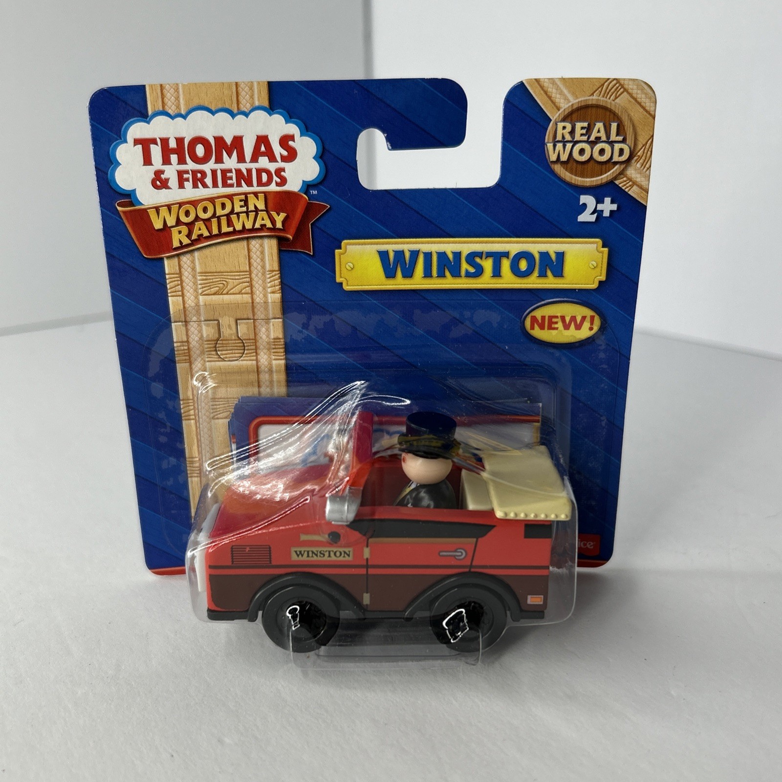 Thomas And Friends 2013’ Winston Wooden Railway Real Wood Fisher Price NOS