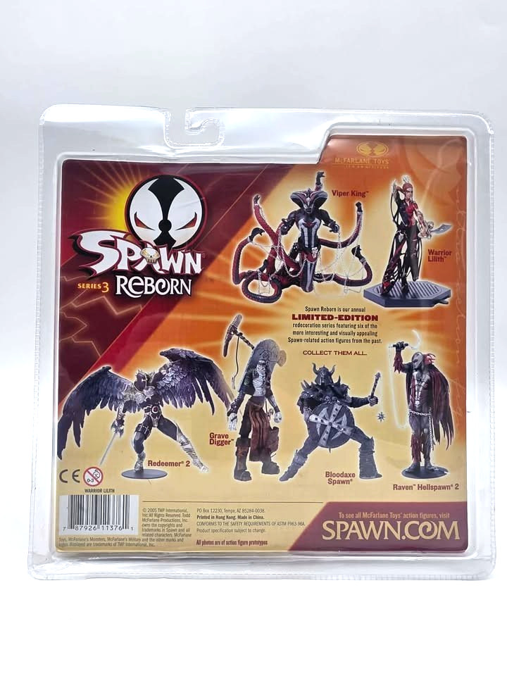 McFarlane Spawn Reborn Series 3 Warrior Lilith 2005 MOC Sealed