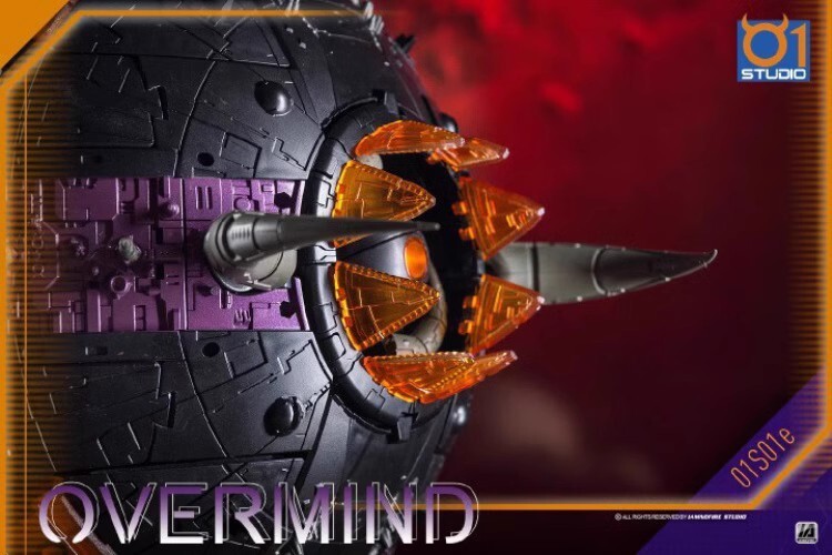 In Hand! Transforms Toy 01-Studio 01S01E Overmind Unicron Black Ver. Figure Toy