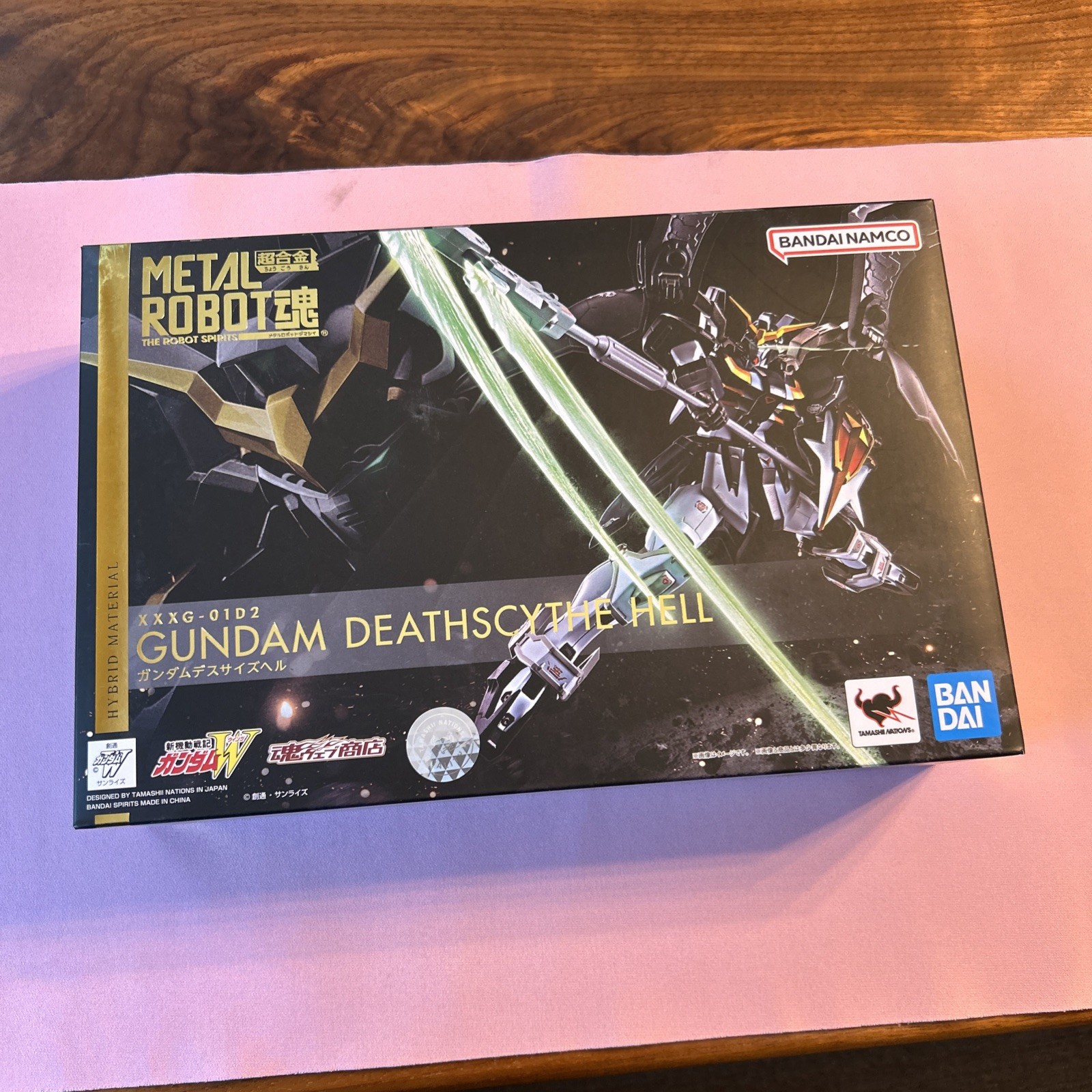 Robot Spirits Gundam Deathscythe Hell Opened but COMPLETE