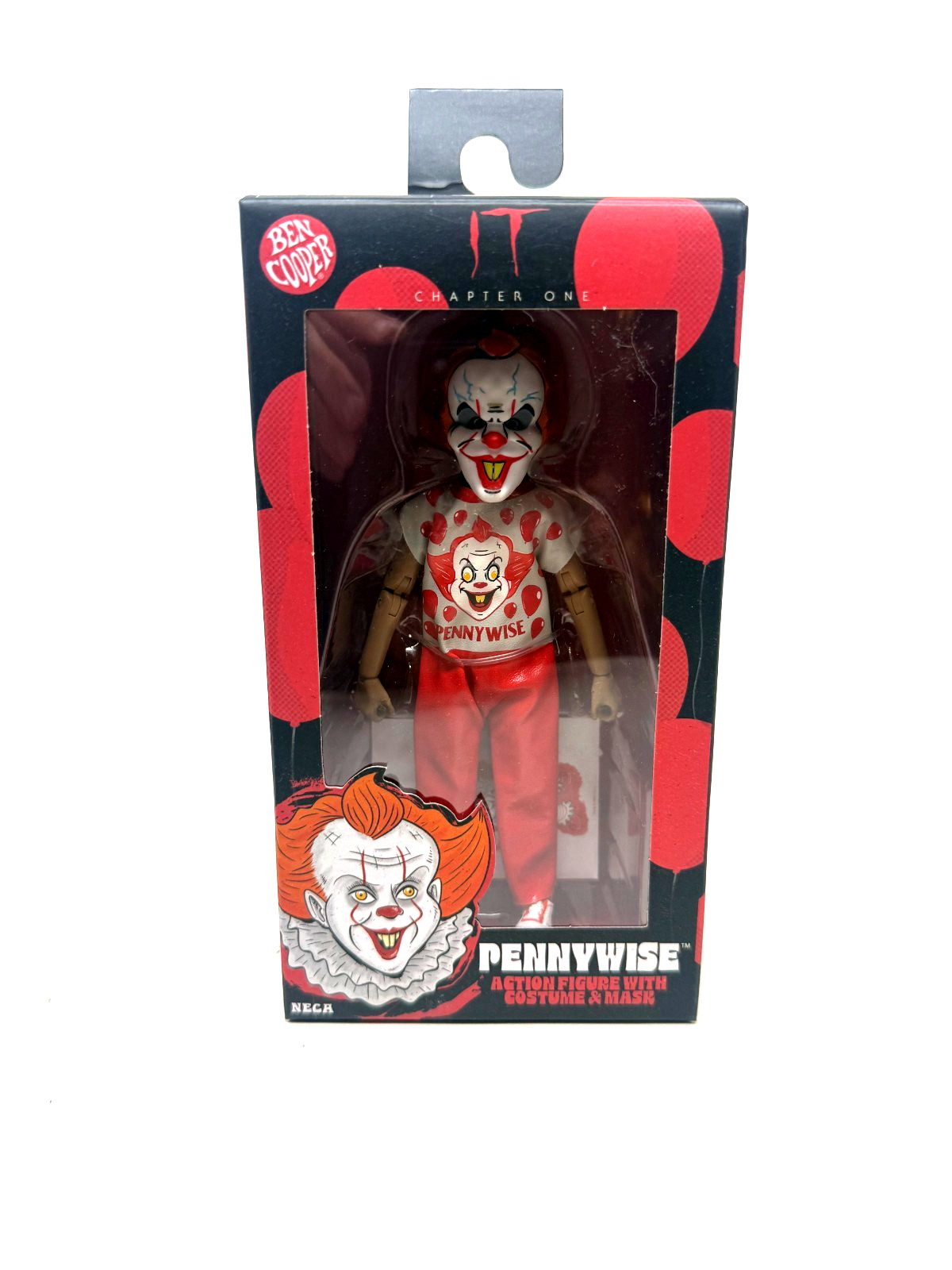 NECA Ben Cooper It! Pennywise SEALED Action Figure