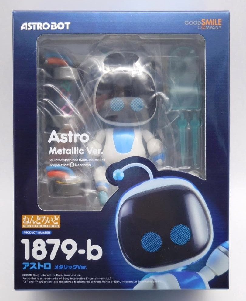 Nendoroid 1879-b Astro Bot Metallic Ver. Action Figure Good Smile Company New