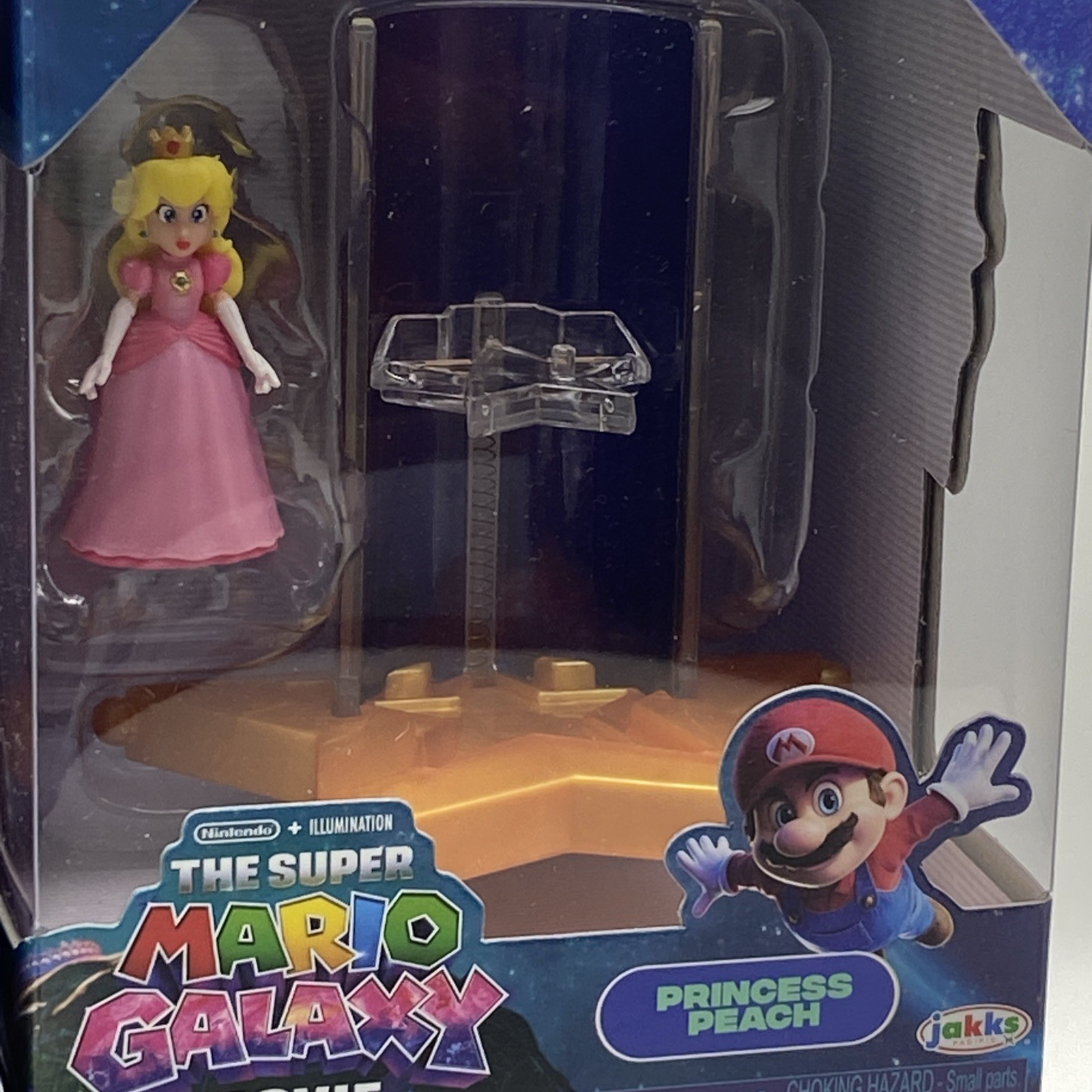 Jakks Super Mario Galaxy Movie 1.5in Star Launcher Complete Set Of 6 NEW/SEALED