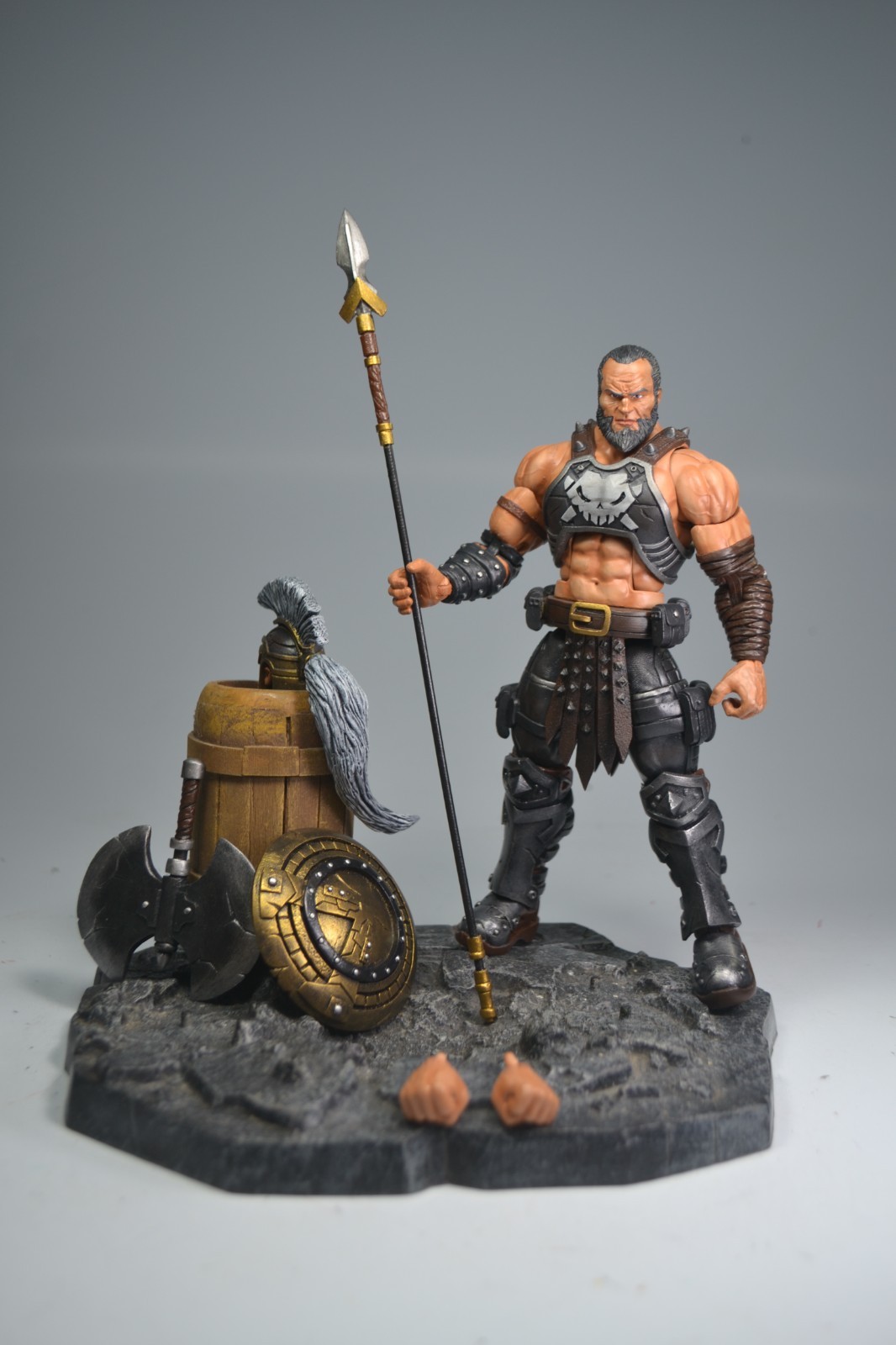 marvel legends ARES 7 inch custom figure COMISSION JOB BY TOYMAN