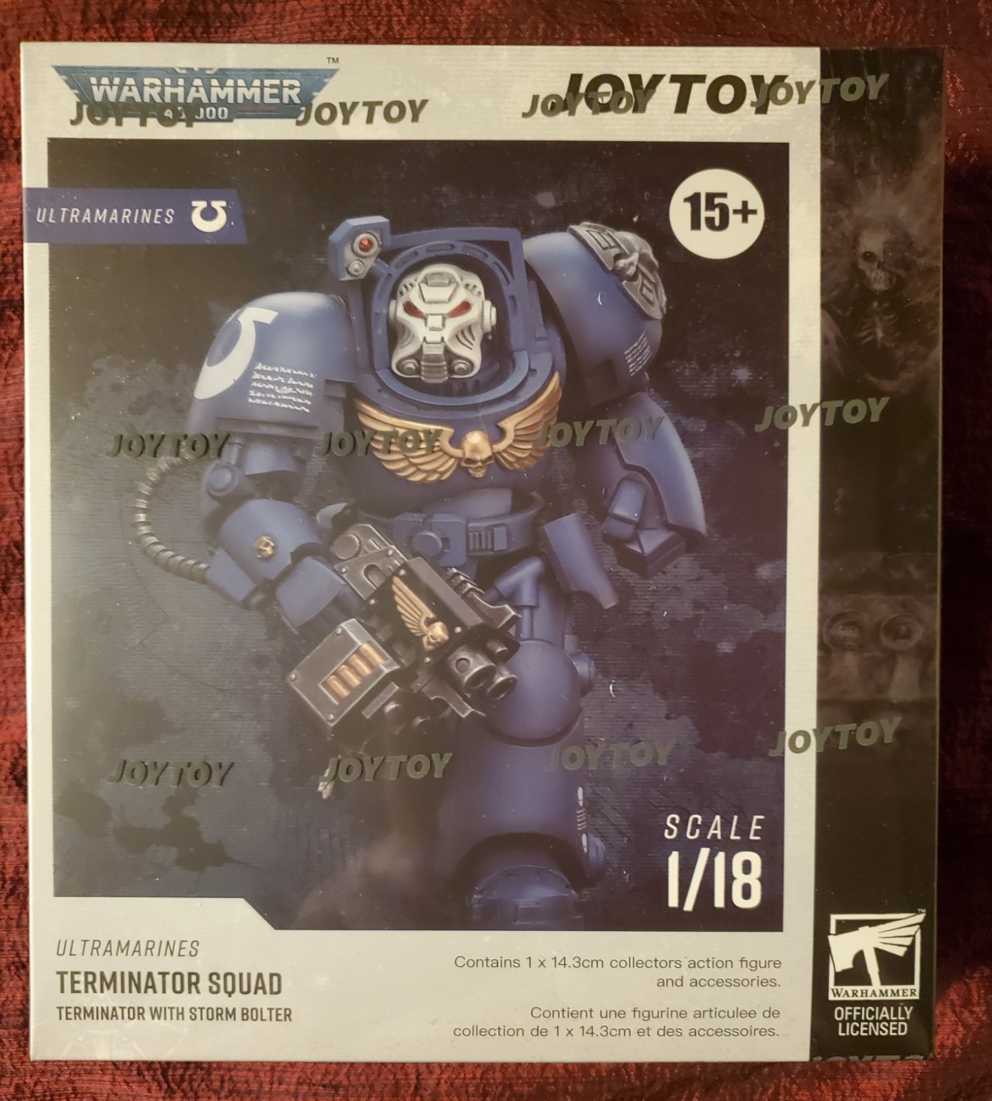 JoyToy Warhammer 40,000 40K Ultramarines Terminators Squad Terminator w/ Bolter