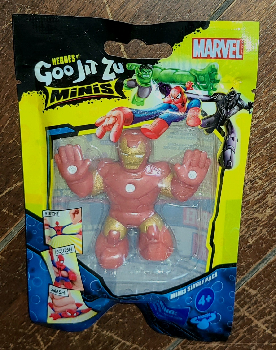 Marvel Heroes of Goo Jit Zu Minis: IRON MAN 2.5&Prime; Single Pack! #41159