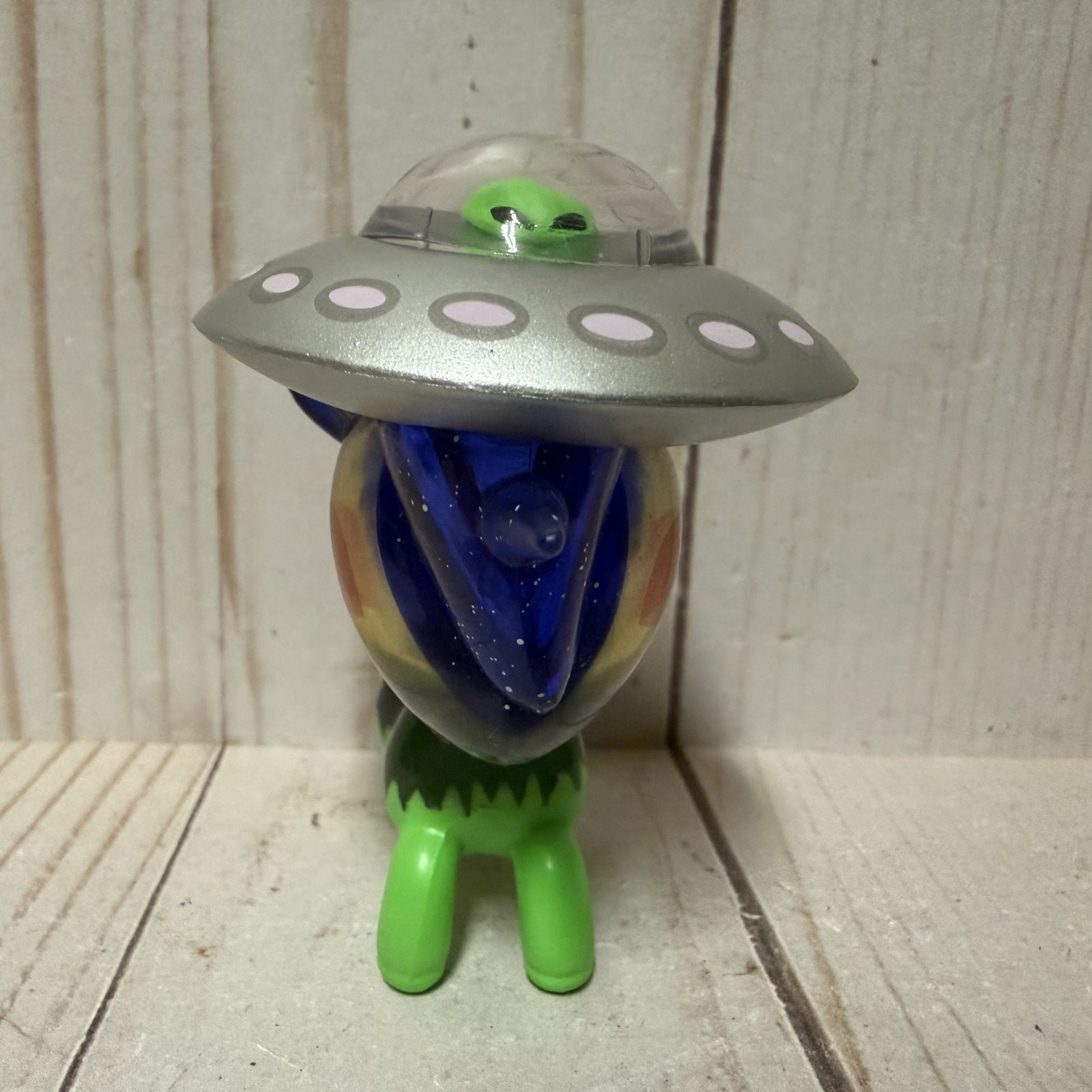 Tokidoki Unicorno After Dark 3 Spacey Unicorn Figure Alien UFO Rare HTF 2 Inch