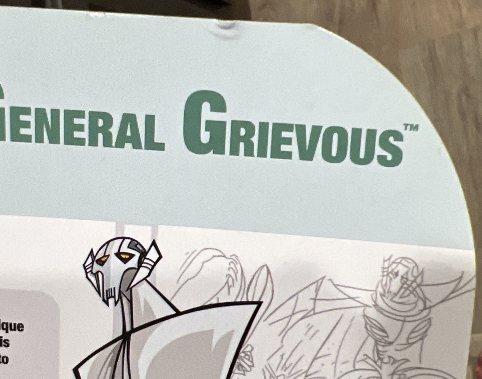 Star Wars Black Series Clone Wars GENERAL GRIEVOUS Lucasfilm 50th Anniversary