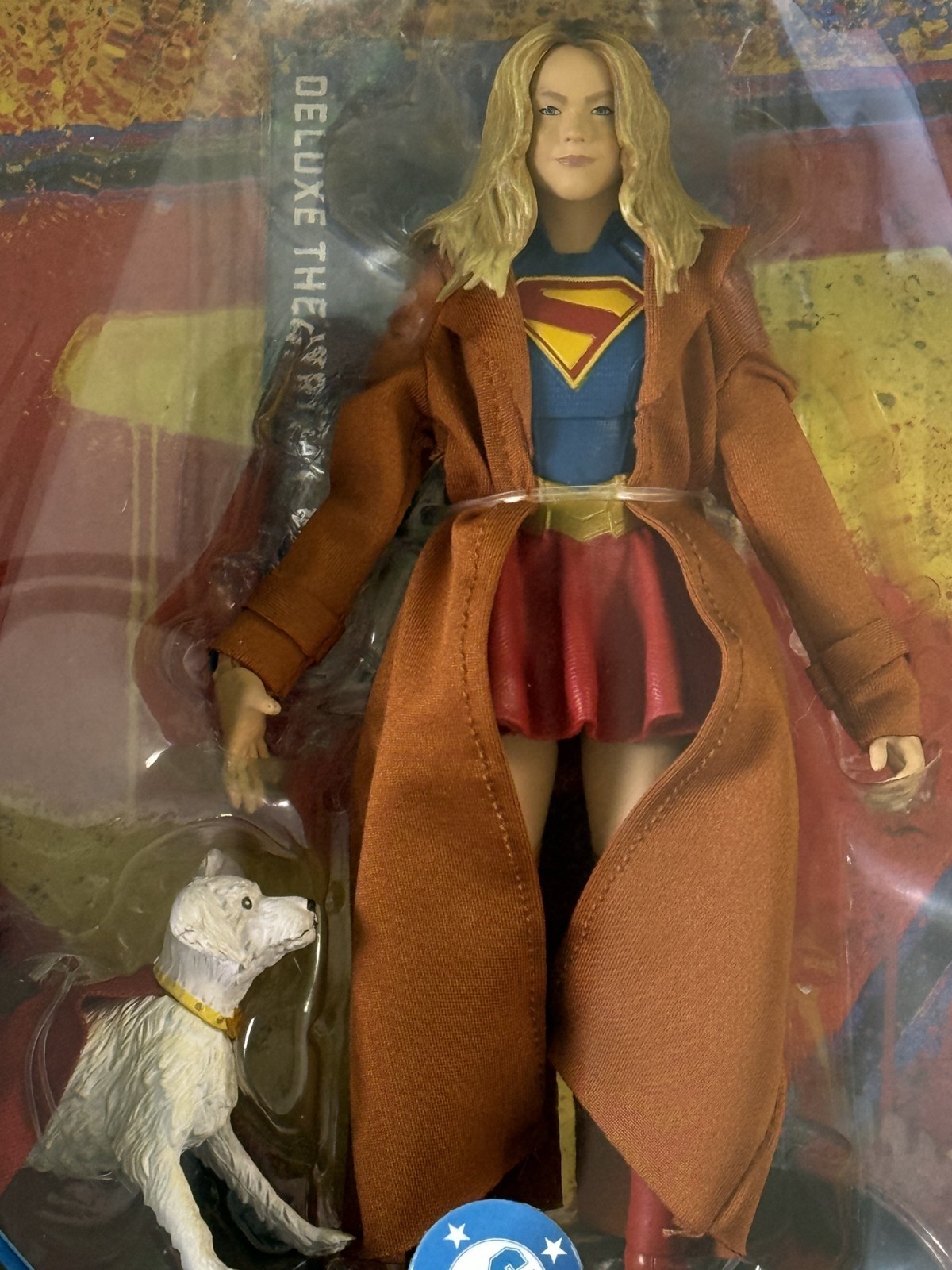 Mcfarlane DC Multiverse Supergirl & Krypto Gold Label Deluxe Theatrical