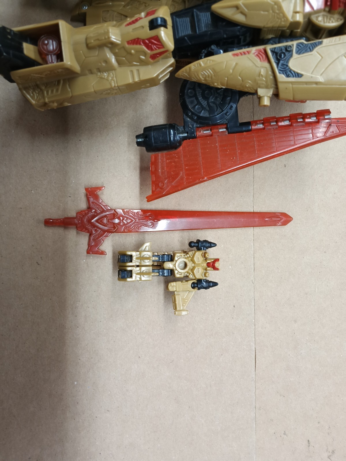 2005 Transformes Cybertron Galaxy Force Vector Prime And Safe Guard