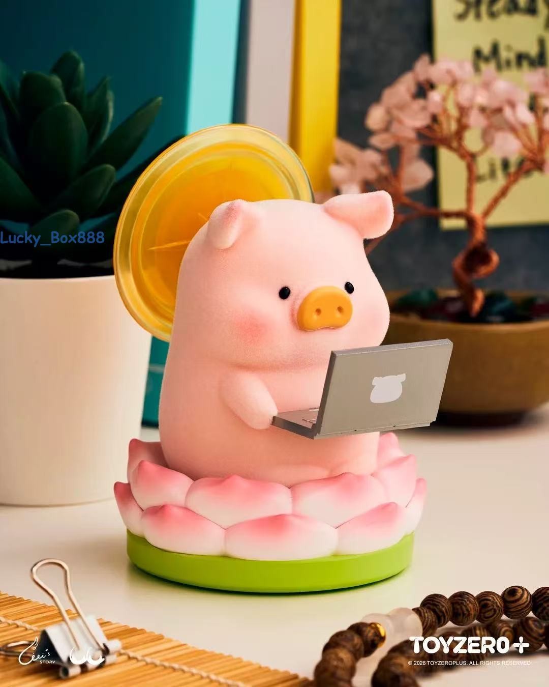 TOYZERO+ Office LuLu The Piggy Series Blind Box Confirmed Figure Cute Toy