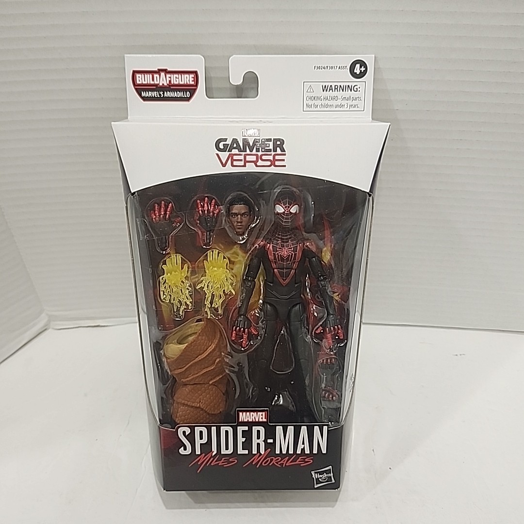 Marvel Legends GamerVerse: Spider-man Miles Morales 6” Action Figure Hasbro Nee