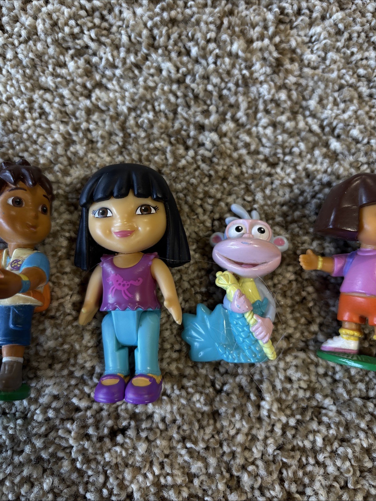 Mattel Dora The Explorer Playtime Together Figures Toppers Boots, Dora More
