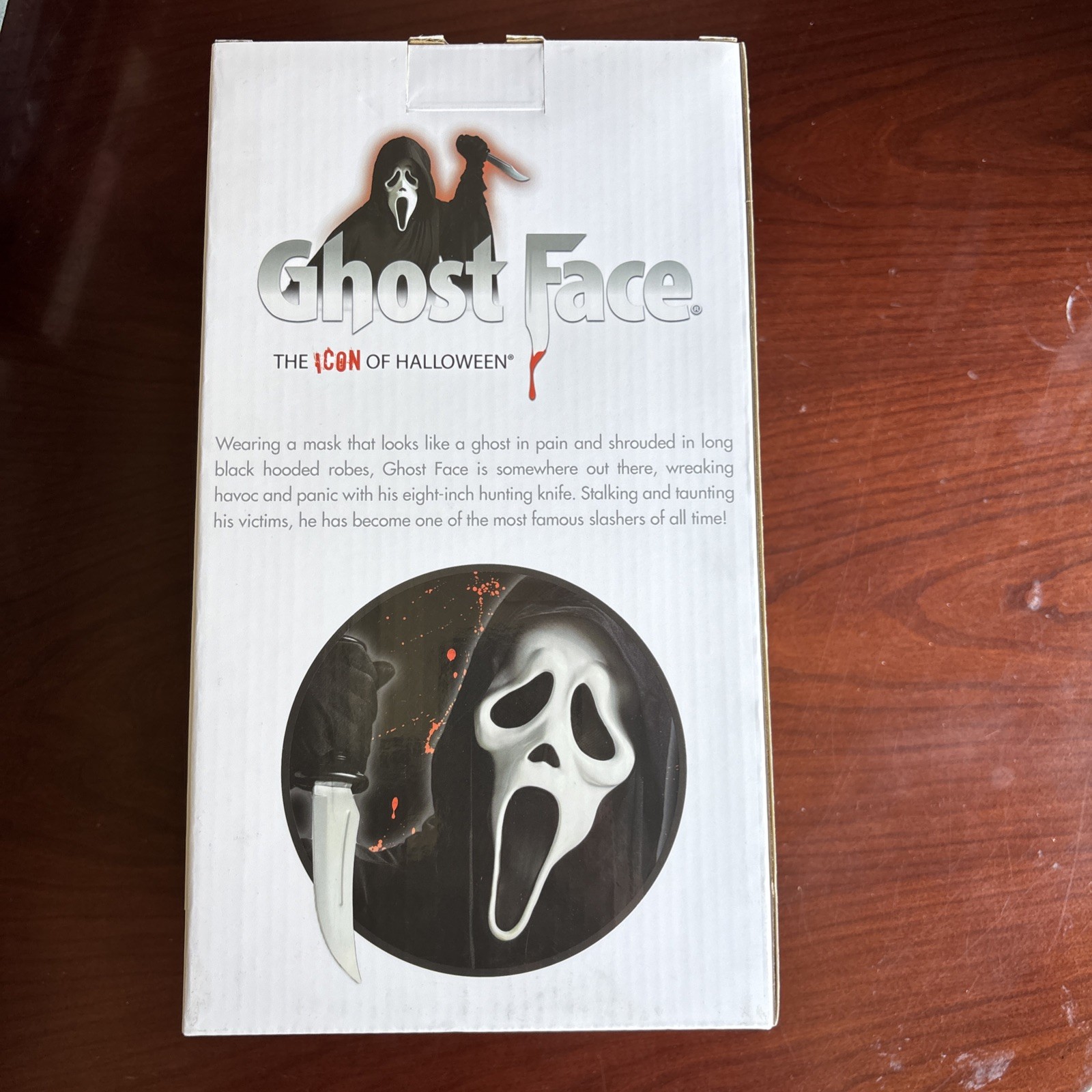 NECA Scream Ghostface With Pumpkin 8-Inch Head Knocker New in Box
